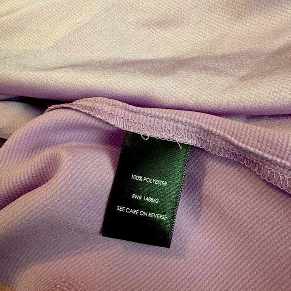 Torrid Lavender Top with P bow - Picture 7 of 7